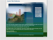 Tablet Screenshot of customvideosf.com
